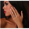 Image 1 : 18KT White Gold EGL Certified 1.83ctw Diamond Ring