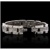 Image 8 : 14KT White Gold 4.42ctw Diamond Bracelet