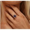 Image 2 : 14KT Yellow Gold 3.74ct Tanzanite and Diamond Ring