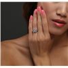 Image 2 : 14KT White Gold 1.87ctw Diamond Ring