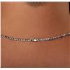 Image 3 : 18KT White Gold GIA Certified 53.00ct Kunzite and Diamond Necklace