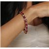 Image 6 : 14KT Yellow Gold 16.16ctw Ruby and Diamond Bracelet