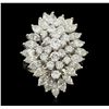 Image 4 : 18KT White Gold 5.30ctw Diamond Ring