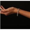Image 3 : 14KT White Gold 4.47ctw Diamond Bracelet