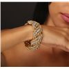Image 3 : 18KT Yellow and White Gold 8.91ctw Diamond Bracelet