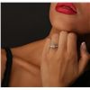 Image 1 : 18KT White Gold EGL Certified 1.91ctw Diamond Ring