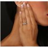 Image 2 : 18KT White Gold EGL Certified 1.91ctw Diamond Ring
