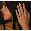 Image 3 : 18KT White Gold EGL Certified 1.91ctw Diamond Ring