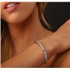 Image 2 : 18KT White Gold 2.59ctw Diamond Bracelet