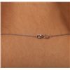 Image 3 : 14KT White Gold 18.66ctw Black Diamond Pendant With Chain