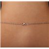 Image 3 : 14KT White Gold 10.30ctw Black Diamond Pendant With Chain