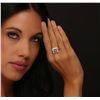 Image 1 : 14KT White Gold 3.19ctw Diamond Ring