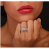 Image 1 : 14KT White Gold 1.63ctw Diamond Ring