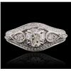Image 4 : 18KT White Gold 2.19ctw Diamond Ring