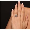 Image 1 : 18KT White Gold 1.21ctw Diamond Ring