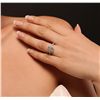 Image 2 : 18KT White Gold 1.21ctw Diamond Ring