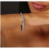 Image 3 : Platinum 7.77ctw Diamond Bracelet