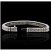 Image 6 : Platinum 7.77ctw Diamond Bracelet