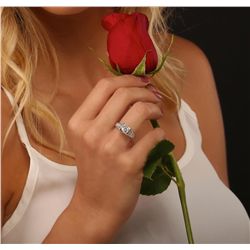 18KT White Gold 2.66ctw Diamond Ring