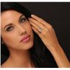 Image 3 : 14KT and 18KT White Gold 1.73ctw Diamond Ring Wedding Set