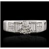 Image 3 : 18KT White Gold 2.61ctw Diamond Ring