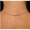 Image 3 : 18KT Two-Tone Gold 2.25ctw Diamond Pendant With Chain