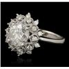 Image 5 : 14KT White Gold 1.83ct Diamond Ring