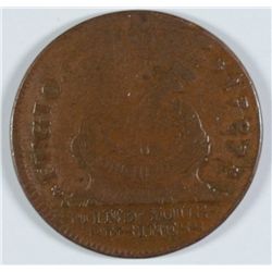 1787 FUGIO CENT VF NICE