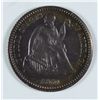 Image 1 : 1860 LIBERTY SEATED HALF DIME MS64 BEAUTIFUL COLORS