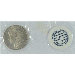 1881 O GSA SOFT BLUE PACK SILVER DOLLAR