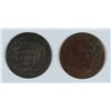 Image 2 : LOT OF (2) HALF CENTS 1805, 1806