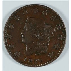 1822 LARGE CENT XF-45