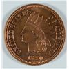 Image 1 : 1880 INDIAN HEAD CENT MS-65 RED
