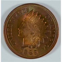 1899 INDIAN HEAD CENT MS-65 (AWSOME TONING)