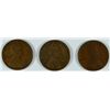 Image 1 : (3) LINCOLN CENTS (12-D, 15-S, 23-S)