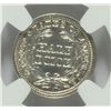 Image 3 : 1858 SEATED HALF DIME NGC MS-66 (NICE WHITE COIN)