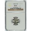 Image 1 : 1944-S MERCURY DIME NGC MS-65
