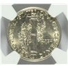 Image 3 : 1945-D MERCURY DIME NGC MS-64 FB