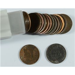ROLL OF 1879 INDIAN HEAD CENTS FAIR