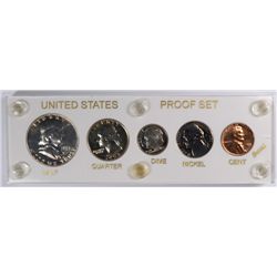 1953 U.S. PROOF SET, GEM QUALITY IN CAPITOL PLASTIC HOLDER