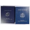 Image 3 : 2007-W & 2011-W BURNISHED AMERICAN SILVER EAGLES, ORIGINAL PACKAGING CERTS