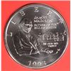 Image 6 : 1993 BILL OF RIGHTS SILVER COMMEM UNC. HALF DOLLAR & MADISON PRESIDENTIAL MEDAL