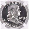 Image 2 : 1956 FRANKLIN HALF DOLLAR TYPE-2, NGC PROOF-68 CAMEO!