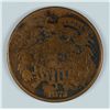 Image 1 : 1872 TWO CENT PIECE VG CORRODED KEY DATE