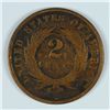 Image 2 : 1872 TWO CENT PIECE VG CORRODED KEY DATE