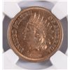 Image 2 : 1860 INDIAN HEAD CENT NGC MS65 SUPERB!