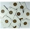 Image 1 : LOT OF (20) 1859 INDIAN HEAD CENTS. GOOD = $200