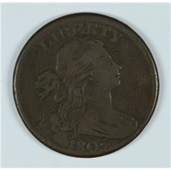 1805 DRAPED BUST LARGE CENT FINE