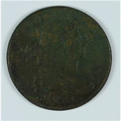 1800 DRAPED BUST LARGE CENT VF DETAILS CORRODED