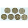 Image 2 : LOT OF (7) 1913-D TYPE 1 BUFFALO NICKELS